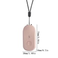 thumbnail image 3 of Xihbxyly Collar Purificador de Aire Portátil, Generador de Iones Negativos, Esterilizador Uvc, Diseño Portátil, Antialérgico, Aire Fresco En Cualquier Lugar, Batería de Larga Duración, Recargable Por, 3 of 5