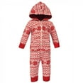 thumbnail image 2 of Hudson Baby Infant Fleece Jumpsuits, Coveralls, and Playsuits 2pk, Cream Reindeer, 12-18 Months, 2 of 3