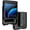 Black, variant on Case with Clip for Motorola RAZR+ 2023, Nakedcellphone [Grid Texture] Slim Hard Shell Cover and [Rotating/Ratchet] Belt Hip Holster Holder Combo for Moto RAZR Plus '23 (RAZR 40 Ultra)