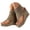 Khaki, variant on Suede Platform Sandals for Women 2026 Casual Wedge Flip Flops Ankle Buckle Square Toe Slingback Dressy Ankle Boots (Khaki,8.5)