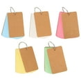 thumbnail image 1 of MasteelfCA 5Pcs Blank Writing Cards Notepads Blank Memo Cards Students Words Flashcards Portable Notepads, 1 of 8