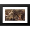 thumbnail image 2 of Joseph Severn 18x12 Black Modern Framed Museum Art Print Titled - The Deserted Village (1857), 2 of 5