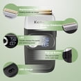 thumbnail image 3 of Afeitadora eléctrica profesional Kemei Foil para hombres, afeitadora con recortador de barba, inalámbrica, recargable, pantalla LED, 2 en 1, 3 of 5