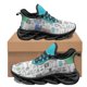 thumbnail image 1 of Zapatillas de deporte transpirables para mujer, equipo químico, impresión 3D, zapatos vulcanizados con cordones, zapatos de enfermería de moda, zapatos cómodos para mujer, 1 of 6