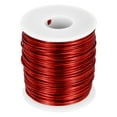 thumbnail image 1 of Alambre Magnético Uxcell 18 AWG, Alambre de Cobre Esmaltado de 18 Calibres, 1 lb de Alambre de Bobina Magnética para Transformador, Motor, Eléctrico, 155C(311F), 1 of 5