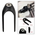 thumbnail image 4 of Black Thickened Wheelchair Front Fork , Wheelchairs Walkers Solid Wheels Patients Male Female ,Easy Installation, 4 of 9