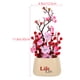 thumbnail image 3 of KAKOWELY Árbol de la fortuna artificial, fruta de escritorio, flor de ciruelo artificial en maceta, decoración en maceta, 3 of 5