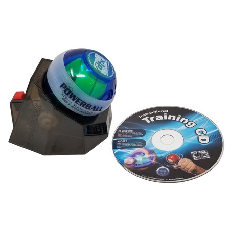 DFX Sports and Fitness LED Powerball Gyro Exerciser with Docking Station - 12075