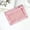 Pink, variant on 3-Ring Binder Pencil Pouch - Extra Large Clear Zippered Case for Pens Markers | Heavy Duty Folder with Transparent PVC Window Organizer