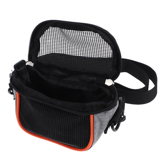 ETHZZLE Adjustable Strap Hamster Travel Carrier Bag in Black with Safety and Breathable Design