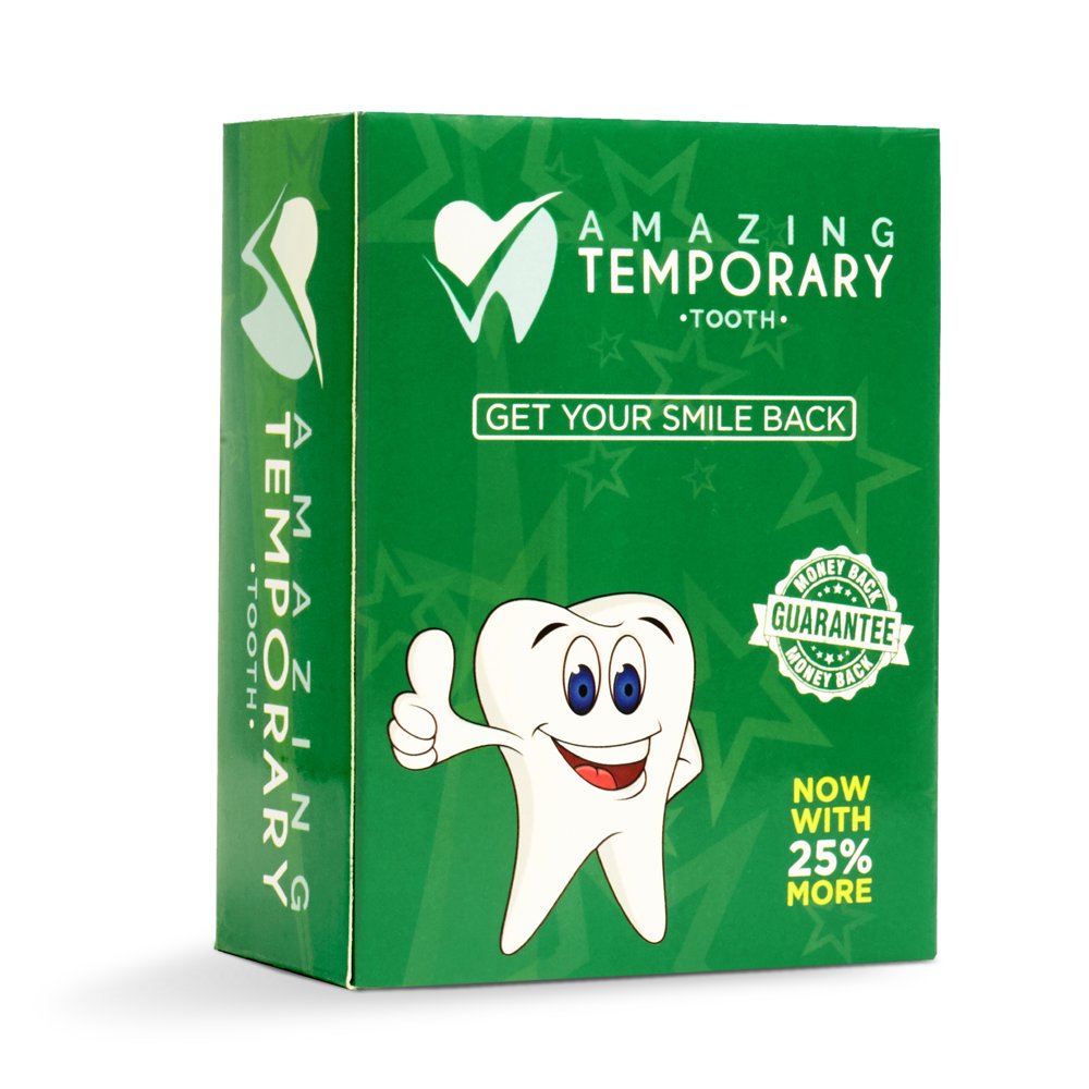 Amazing Temporary Missing Tooth Kit Complete Temp Dental Replacement