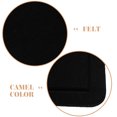 thumbnail image 3 of FOMIYES Tablero De Anuncios De Fieltro Negro Para Oficina Y Hogar Con Elegante, 3 of 8