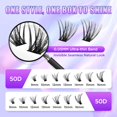 thumbnail image 2 of Kit de extensiones de pestañas Elitefe Lash Clusters, 280 unidades, 9-16 mm, 2 of 9