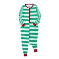 thumbnail image 4 of Onesie Pajama Christmas PJs Holiday Nightwear with Long Pants/Button Jumpsuit Sleepwear Matching Family Pajamas Sets, 4 of 10