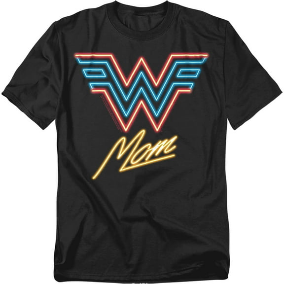 Wonder Woman 84 T-Shirt Wonder Mom Neon Unisex Graphic Tee For Men & Women