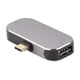 thumbnail image 1 of USB C Hub multifuncional 3 en 1 tipo C macho A DP USB A tipo C hembra estación de acoplamiento para Windows para Android para OS X, 1 of 5
