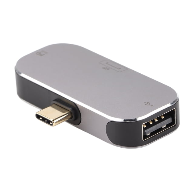 Estación de acoplamiento tipo C, concentrador USB C, estación de acoplamiento multifuncional USBC, diseño fácil de usar