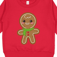 thumbnail image 3 of Inktastic Gingerbread Christmas Toddler Sweatshirt, 3 of 4