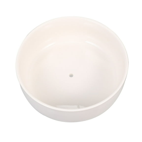 Sparsain 1pc Simple Creative Ceramic Bonsai Flower Pot for Garden (White)