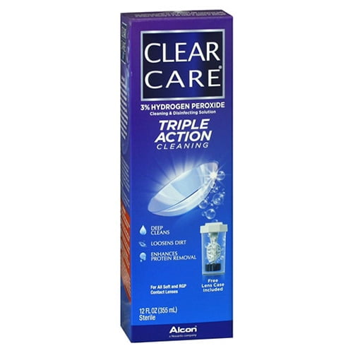 Aosept Clear Care Cleaner And Disinfectant Solution For Contact Lens