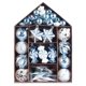 thumbnail image 1 of Juego de adornos de bolas de Navidad de 73 Uds., decoración navideña para árbol, paquete de regalo de bolas de Navidad pintadas Zhivalor CPB-SSW199-4, 1 of 5