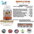 Omega 3 6 9 for Dogs,DHA EPA Fatty Acids, Brain Health, Shiny Coat