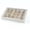 灰色 Gray, variant on Wioihee Ladies' jewelry Jewelry Rings Display Tray Velvet About 50 Slot Case Box Jewelry Storage Box