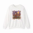 thumbnail image 4 of Cute Haunted House Sweatshirt, Vintage Style Halloween Sweatshirt, 4 of 6