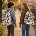 thumbnail image 2 of Binienty Camo Bow Bookbag for Girls Primary School 17 Inch Heavy Duty Backpack with Laptop Compartment School Bag Kids School Supplies, 2 of 8