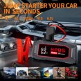 thumbnail image 2 of Jump Starter - 3000A Car Battery Jump Starter for Up to 10L Gas and 8L Diesel Engines, 12V Portable Battery Jump Starter Box with 3.0" LCD Display C105, 2 of 3