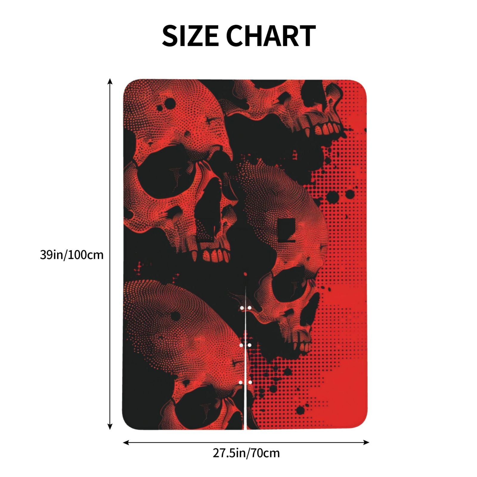 Naloa Red And Black Abstract Skull Baby Car Seat Cover, Breathable Baby Carrier Cover, Multiuse Baby Carrier Cover & Nursing Breastfeeding Cover