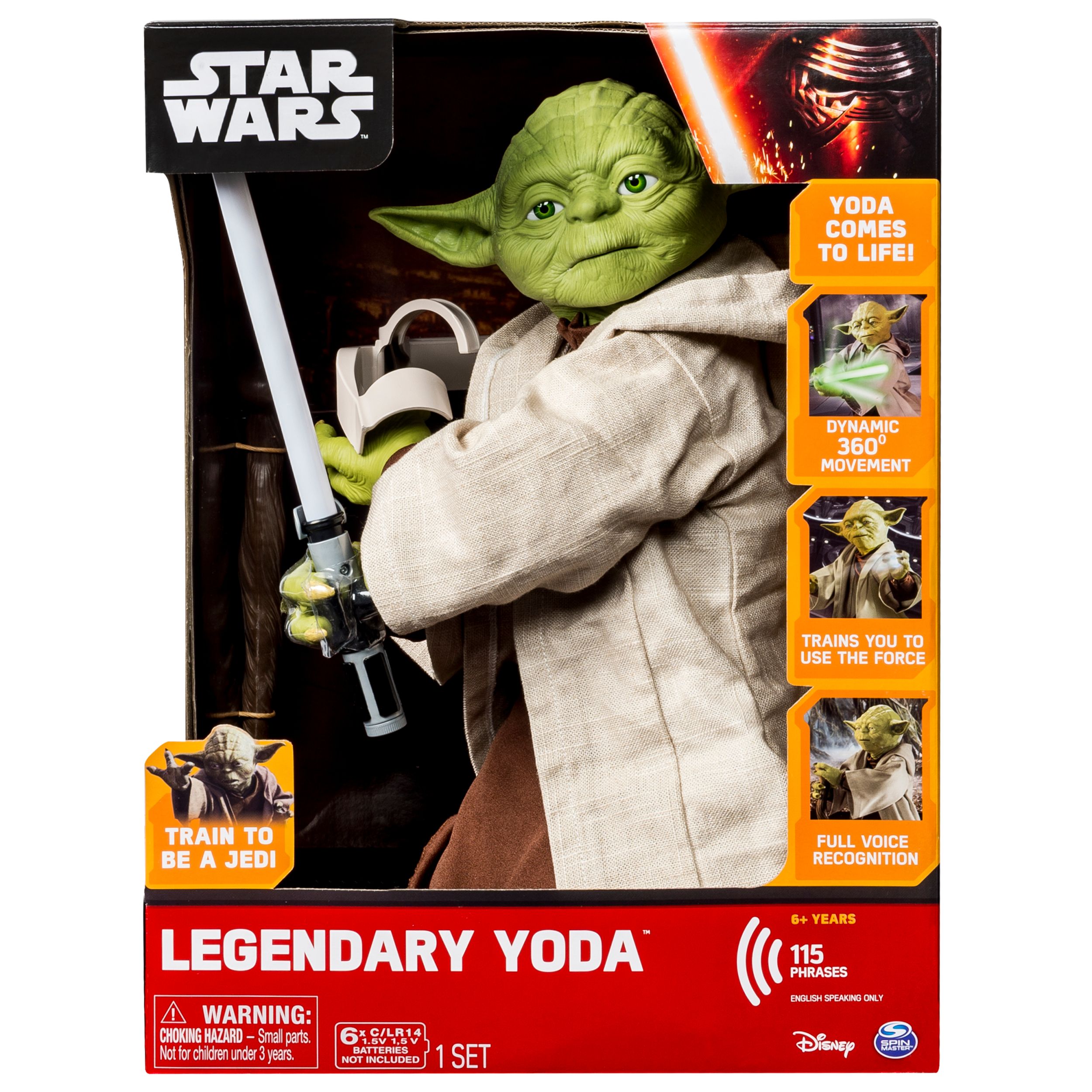 Star Wars Legendary Jedi Master Yoda - image 2 of 6
