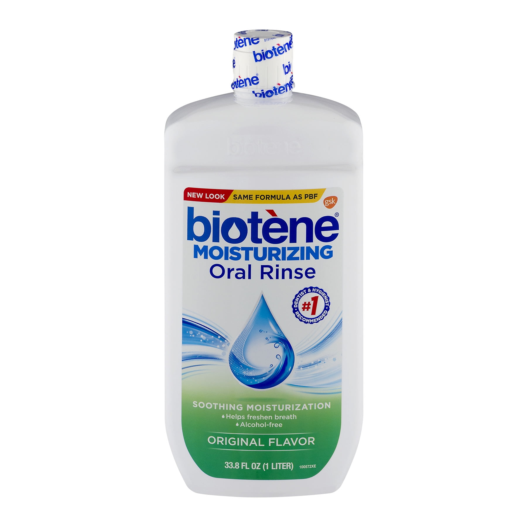 Bioténe® Moisturizing Original Flavor Oral Rinse 33.8 fl. oz. Bottle
