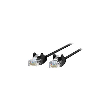 UPC: 0745883805464 | Belkin CE001B25-BLK-S 25 ft. Cat 6 Black 28 AWG UTP Snagless Patch Network Cable