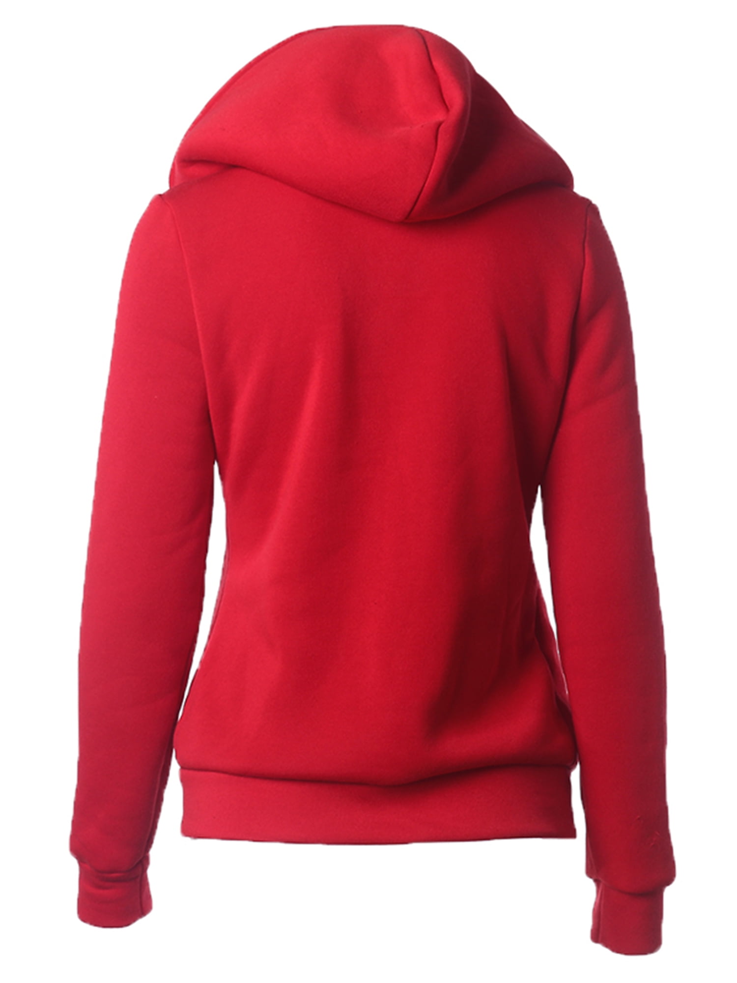 New Women Winter Hooded Hoodie Sweatshirt Zipper Sweater Coat Jacket Jumper Tops