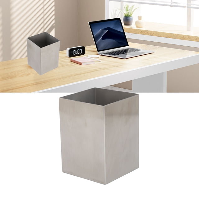 Portalápices Para Taza De Papelería Cuadrada, Taza Rectangular, Rectángulo Para Soporte, Exhibición De Carteles Para Exhibidores De Soporte
