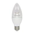 thumbnail image 2 of Satco 28575 - 3.5W B11 LED 3000K Medium base 120V Blunt Tip LED Light Bulb, 2 of 2