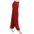 thumbnail image 2 of Hirigin Women Harem Pant Loose Cotton Lounge Yoga Pants Fitness Sports Dance, 2 of 6