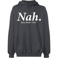 thumbnail image 2 of OXI Hoodie Sweatshirt - Nah Rosa Parks TM 1995, Basic Casual Hoodie for Men's and Women Fleece Hoodie Long Sleeve - Charcoal X-Large, 2 of 3