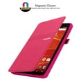 thumbnail image 3 of Mignova RCA Voyager 7 Case,Synthetic leather smart Folio leather case for RCA Voyager 7 inch 16GB / 8 GB Tablet Android 6.0 Marshmallow(Pink), 3 of 6