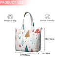 thumbnail image 4 of White Christmas Tree Pattern Travel Tote Bags for Women Carry On,Large Weekender Bags for Women Travel,Multi Functional Duffle Bag for Work,Shopping,Sports, 4 of 5