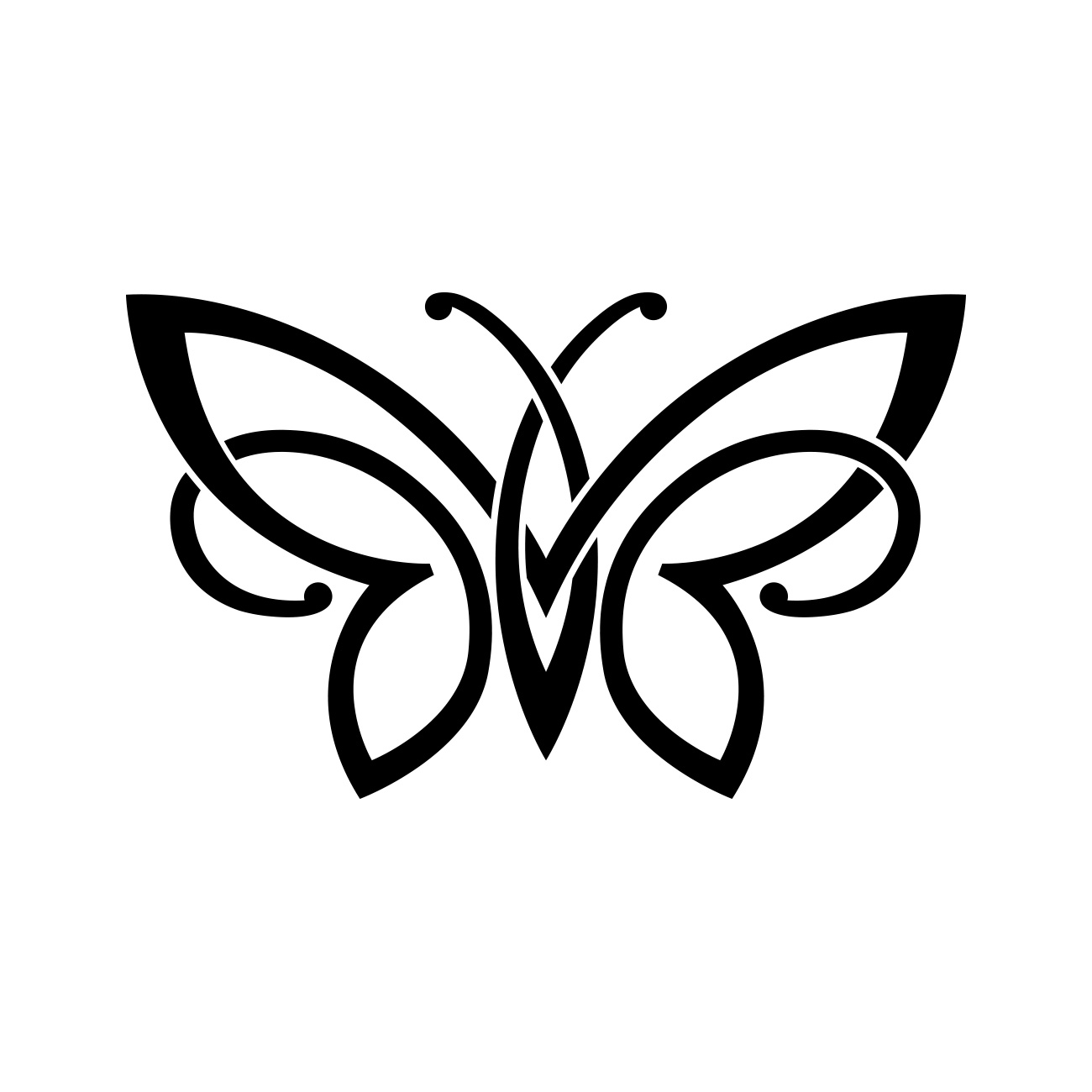 Celtic Knot Butterfly Sticker Decal Die Cut - Self Adhesive Vinyl