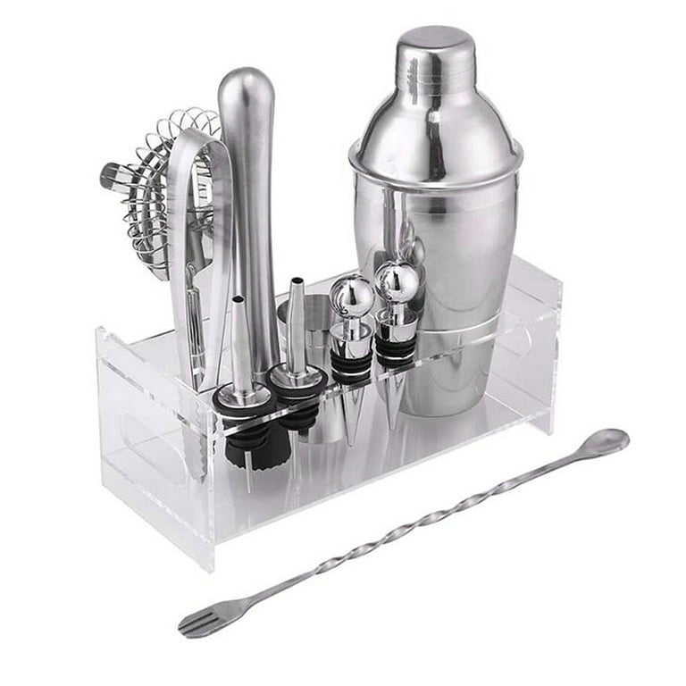Stainless Steel Cocktail Shaker Mixer Drink Bartender Martini Tools Bar Set  Kit