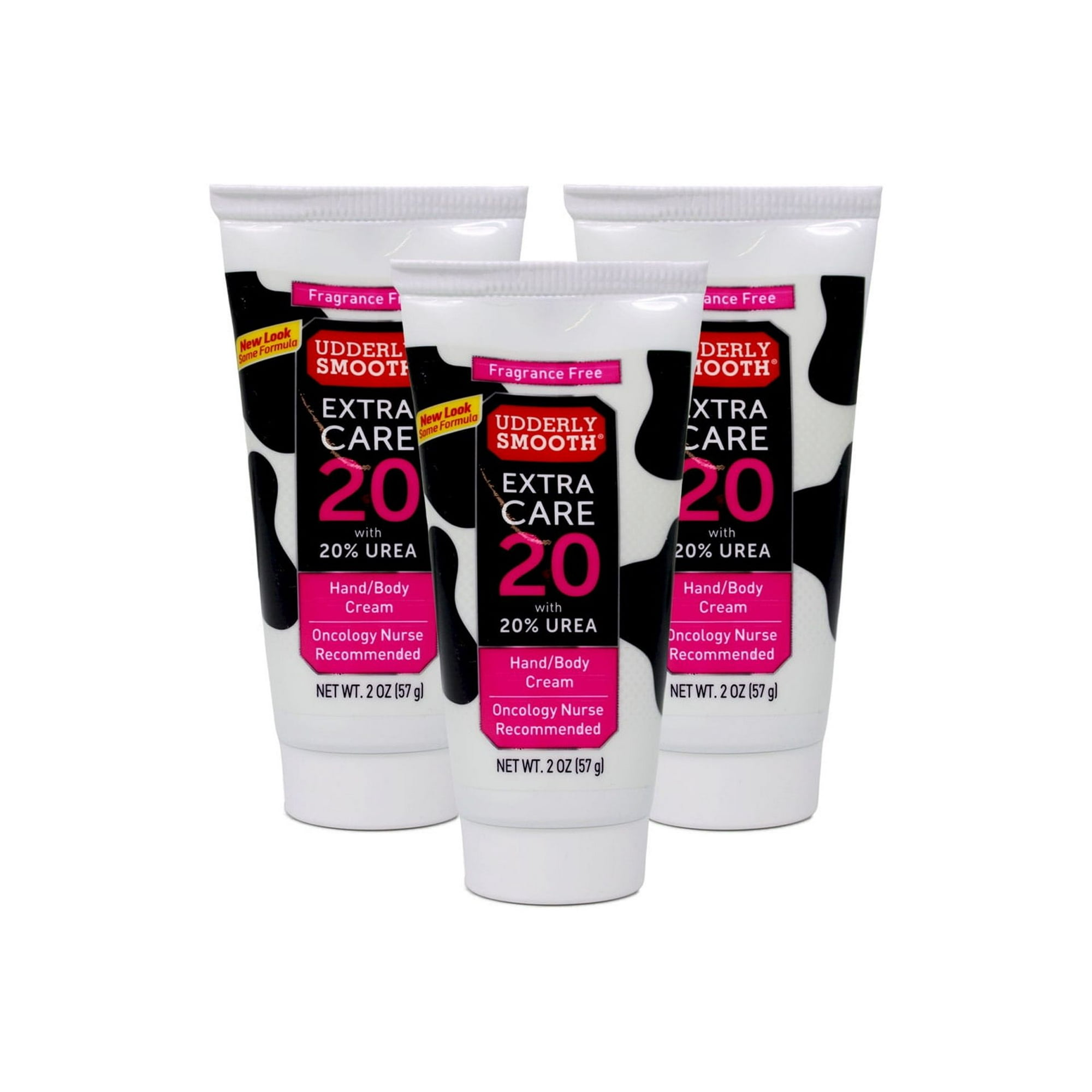 Udderly Smooth Extra Care Cream With 20% Urea, Unscented - 2 Oz, 3 Pack