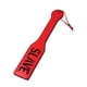 thumbnail image 2 of Mujeres Hombres Adultos Spank Paddle Sumiso Fetiche SM Flog Beat Whip Sex Toy (SLAVE Red), 2 of 2
