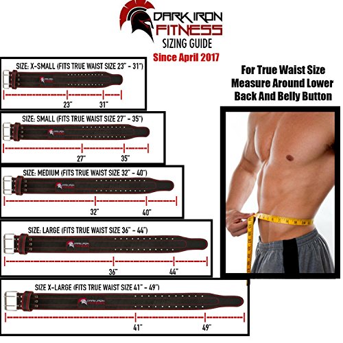 dark iron weight lifting belt