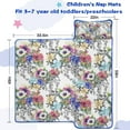 thumbnail image 5 of Pioneer Flower Floral Print Pattern Toddler Nap Mats for Kids Preschool,Sleeping Mat Bag or Kids,Toddler Sleeping Bag,Toddler Nap Mat or Daycare, 5 of 6