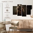 thumbnail image 5 of Elephant Stock Gun Toting Cowboy Wall Art - Horizontal Multi Panel Canvas - Living Room Wall Decor - Our America Multi Panel - Brown And Black Decor - 84" x 54", 5 of 8