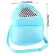 thumbnail image 4 of Bolsa Transportadora Para Mascotas De 3 Colores Con Correa Ajustable De Malla De Aire Fresco, Paquete De Vije Cálido Y Lavable Al Aire Libre Con Cómodo Espacio Para Dormir Para, 4 of 7