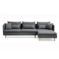 CLEARANCE! Modern Living Room Sectional Sofa Couch Convertible L Shape